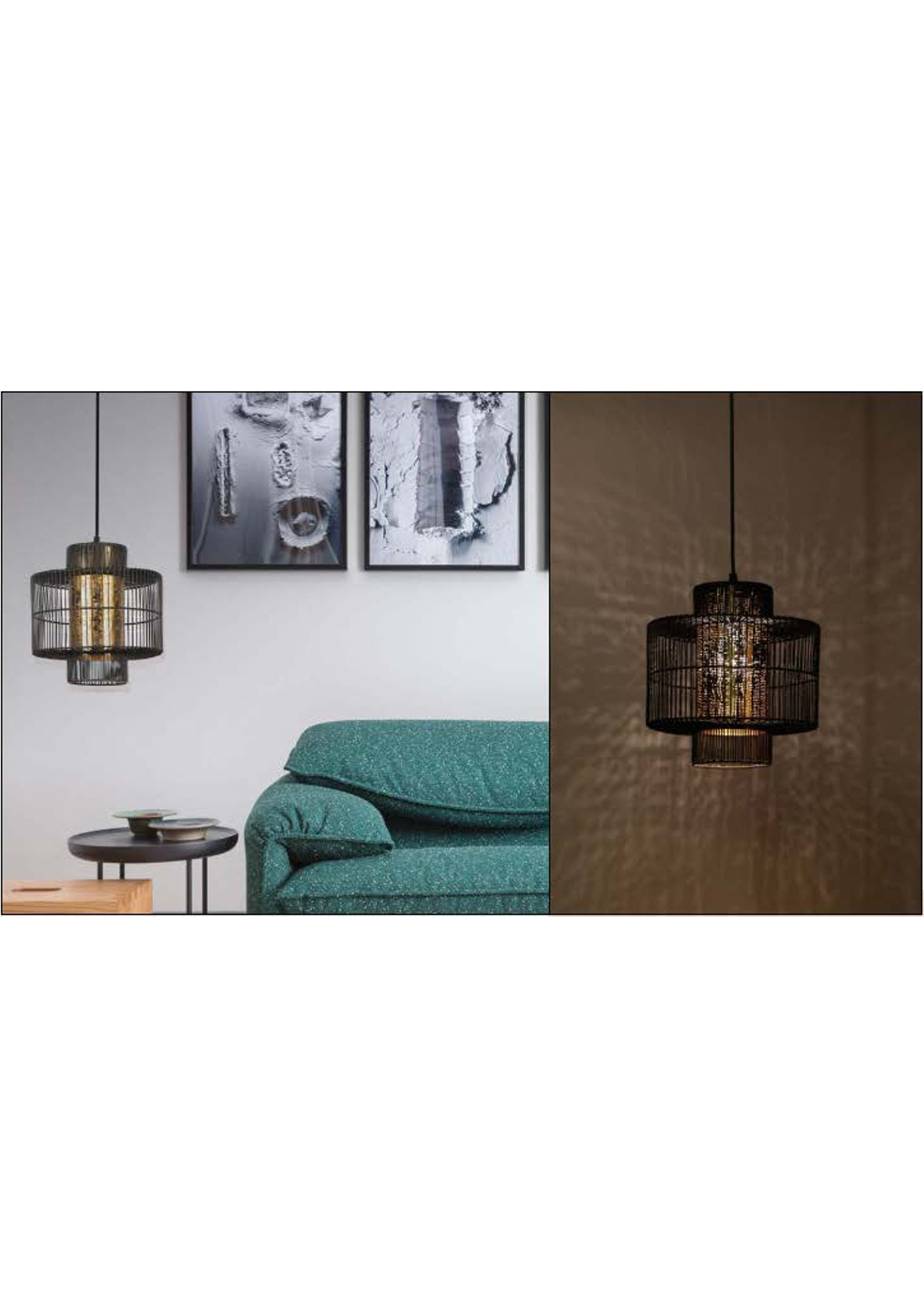 Beyond Lights - Metal Cage Lamp- GL